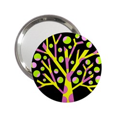 Simple Colorful Tree 2 25  Handbag Mirrors by Valentinaart