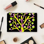 Simple colorful tree Cosmetic Bag (Medium)  Front