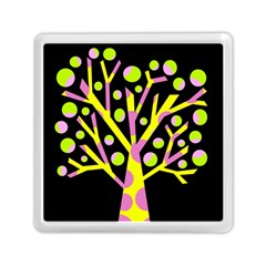 Simple Colorful Tree Memory Card Reader (square)  by Valentinaart