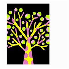 Simple Colorful Tree Large Garden Flag (two Sides)