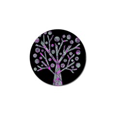 Purple Magical Tree Golf Ball Marker (4 Pack) by Valentinaart