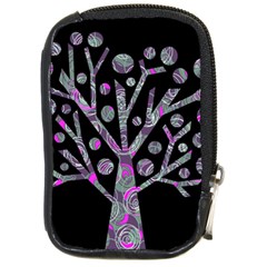 Purple Magical Tree Compact Camera Cases by Valentinaart