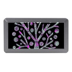 Purple Magical Tree Memory Card Reader (mini) by Valentinaart