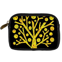 Yellow Magical Tree Digital Camera Cases by Valentinaart