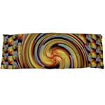 Gold Blue and Red Swirl Pattern Body Pillow Case (Dakimakura) Body Pillow Case