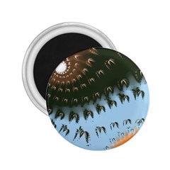 Sun-ray Swirl Design 2 25  Magnets by digitaldivadesigns