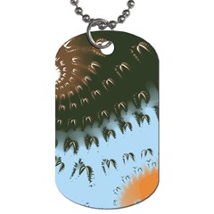 Sun-ray Swirl Design Dog Tag (two Sides)