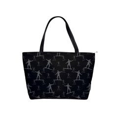 Surfing Motif Pattern Shoulder Handbags by dflcprints