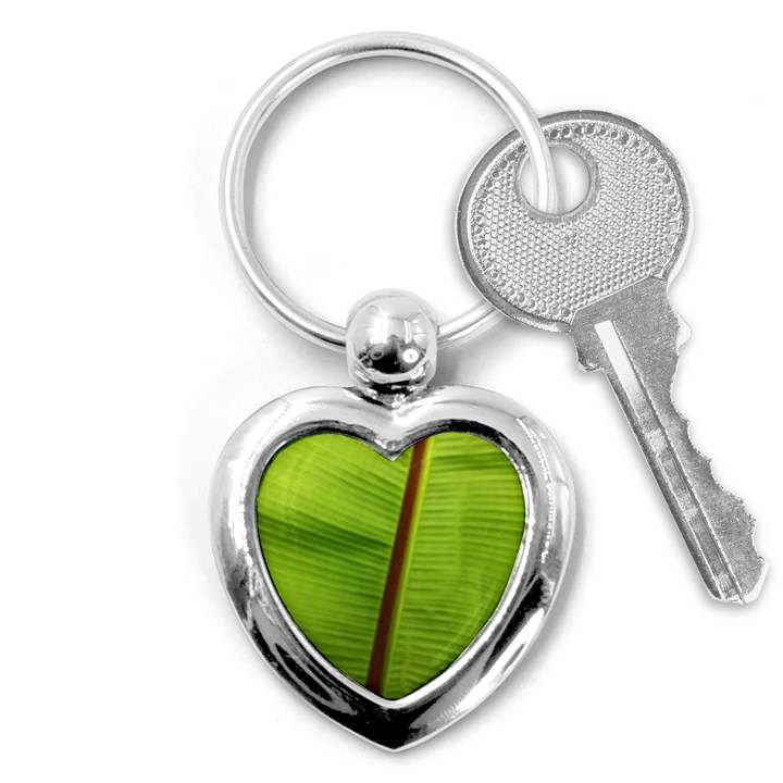 Ensete leaf Key Chains (Heart) 