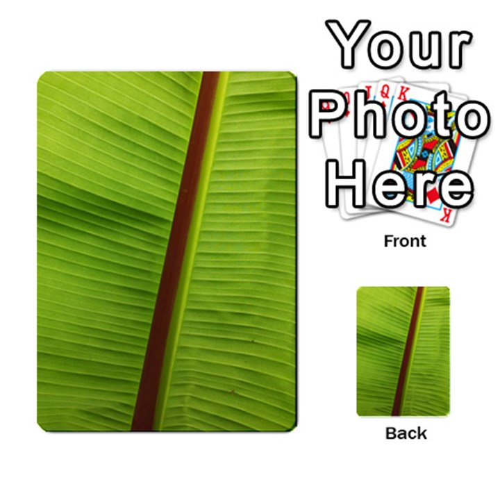 Ensete leaf Multi-purpose Cards (Rectangle) 