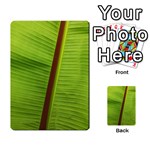 Ensete leaf Multi-purpose Cards (Rectangle)  Back 1