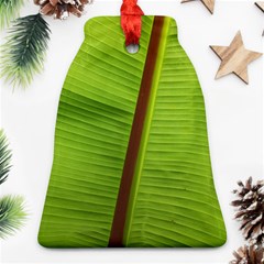 Ensete Leaf Bell Ornament (2 Sides) by picsaspassion