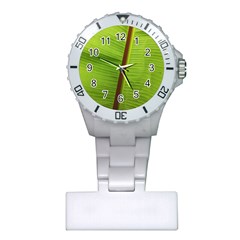 Ensete Leaf Plastic Nurses Watch by picsaspassion