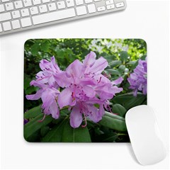 Purple Rhododendron Flower Large Mousepads by picsaspassion