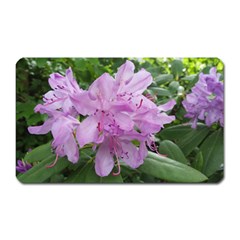 Purple Rhododendron Flower Magnet (rectangular) by picsaspassion