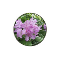 Purple Rhododendron Flower Hat Clip Ball Marker (4 Pack) by picsaspassion