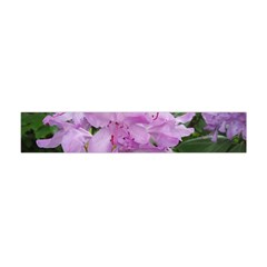 Purple Rhododendron Flower Flano Scarf (mini)