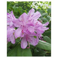 Purple Rhododendron Flower Drawstring Bag (small) by picsaspassion