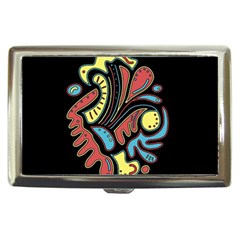 Colorful abstract spot Cigarette Money Cases