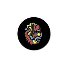 Colorful abstract spot Golf Ball Marker (4 pack)