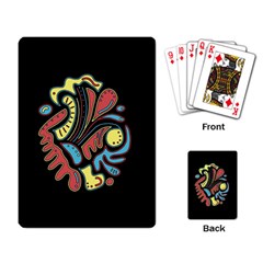 Colorful abstract spot Playing Card