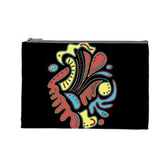 Colorful abstract spot Cosmetic Bag (Large) 