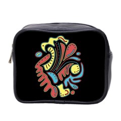 Colorful abstract spot Mini Toiletries Bag 2-Side