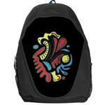 Colorful abstract spot Backpack Bag Front