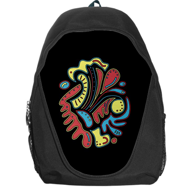 Colorful abstract spot Backpack Bag