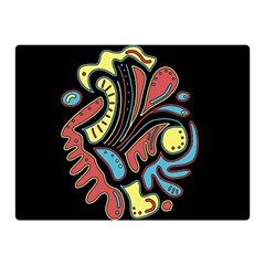 Colorful Abstract Spot Double Sided Flano Blanket (mini) 