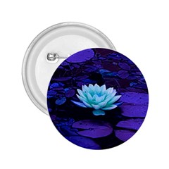 Lotus Flower Magical Colors Purple Blue Turquoise 2 25  Buttons by yoursparklingshop