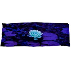 Lotus Flower Magical Colors Purple Blue Turquoise Body Pillow Case Dakimakura (two Sides) by yoursparklingshop