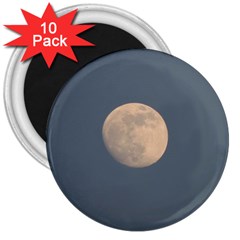 The Moon And Blue Sky 3  Magnets (10 Pack)  by picsaspassion