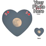 The Moon and blue sky Playing Cards 54 (Heart)  Front - Diamond3