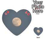 The Moon and blue sky Playing Cards 54 (Heart)  Front - Diamond4