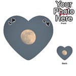 The Moon and blue sky Playing Cards 54 (Heart)  Front - Club4