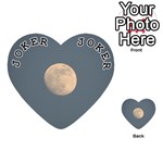 The Moon and blue sky Playing Cards 54 (Heart)  Front - Joker1