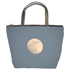 The Moon And Blue Sky Bucket Bags by picsaspassion