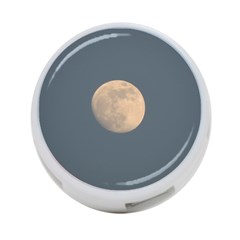 The Moon And Blue Sky 4-port Usb Hub (two Sides)  by picsaspassion