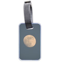 The Moon And Blue Sky Luggage Tags (two Sides) by picsaspassion