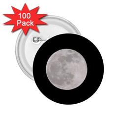 Full Moon At Night 2 25  Buttons (100 Pack)  by picsaspassion