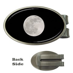 Full Moon At Night Money Clips (oval)  by picsaspassion