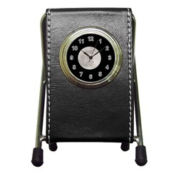 Full Moon At Night Pen Holder Desk Clocks by picsaspassion