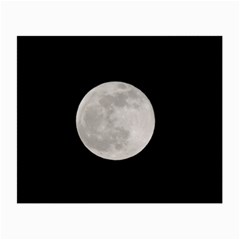 Full Moon At Night Small Glasses Cloth (2-side) by picsaspassion