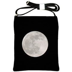 Full Moon At Night Shoulder Sling Bags by picsaspassion