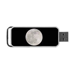 Full Moon At Night Portable Usb Flash (one Side)