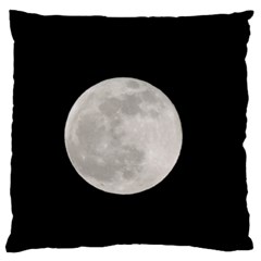 Full Moon At Night Large Flano Cushion Case (one Side) by picsaspassion