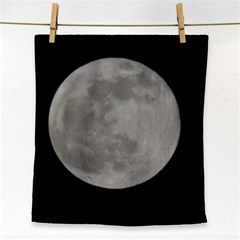 Close To The Full Moon Face Towel