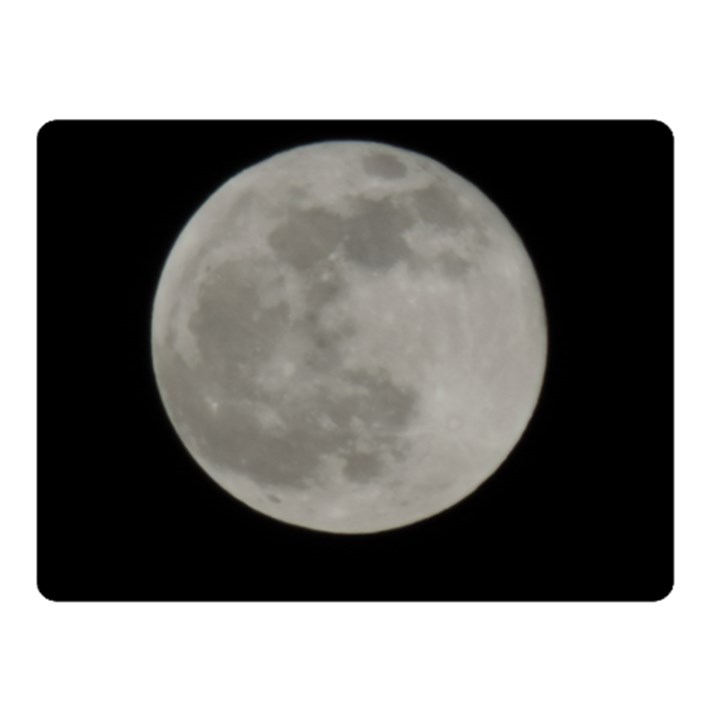 Close to the full Moon Fleece Blanket (Small)