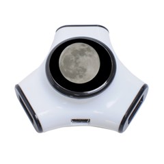 Close To The Full Moon 3-port Usb Hub by picsaspassion